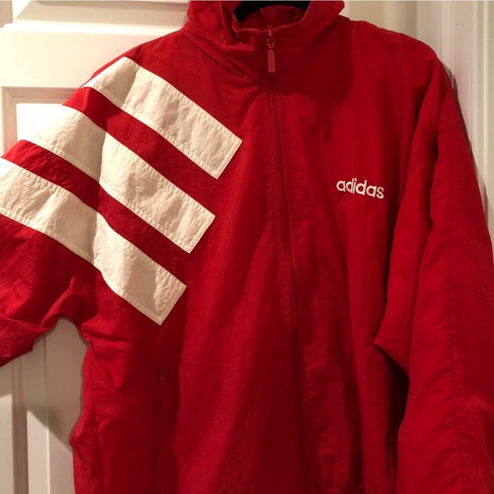 Vintage 80’s Adidas Windbreaker Jacket